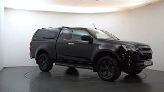 ST23PZY  ISUZU DMAX 19 TD 162 4WD DL20 Extended Cab Pickup with Canopy  Tow Bar in Onyx Black [upl. by Nager]