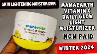 Vitamin C Skin Whitening Moisturizer  Mamaearth Vitamin C Daily Glow Light Moisturizer  Sale 2024 [upl. by Ahsehyt756]