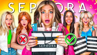 i BOUGHT UNLiMiTED SEPHORA for my TEEN SiSTERS ONLY very bad idea [upl. by Kumar51]