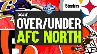 Win Total Predictions for EVERY AFC NORTH TEAM [upl. by Amathiste]