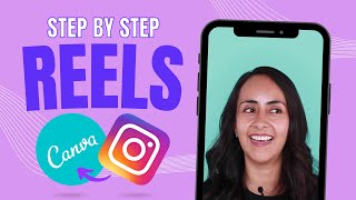 How to CREATE an INSTAGRAM REEL in Canva [upl. by Yelekreb]