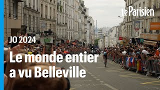 «Cest mieux que les Champs  »  grâce aux JO Belleville na jamais été aussi fière [upl. by Frazier26]