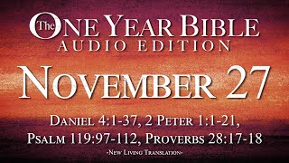 November 27  One Year Bible Audio Edition [upl. by Arline]