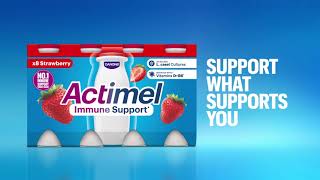 Support what supports you with Actimel [upl. by Sharleen]