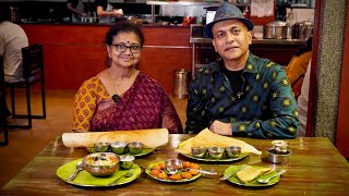 A Delicious Vegetarian Breakfast In Kochi GOKUL OOTTUPRA Ernakulam  Puttu Kadala Yelle Adda… [upl. by Oleic592]