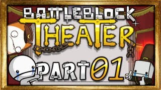 01  Episches Intro ಠಠ  BattleBlock Theater TogetherCoop [upl. by Dorion]