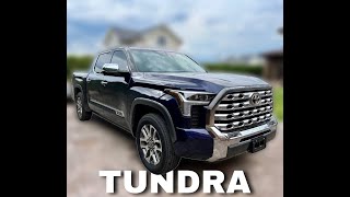 Новая Toyota Tundra 2022 Плюсы и Минусы [upl. by Auhsaj]