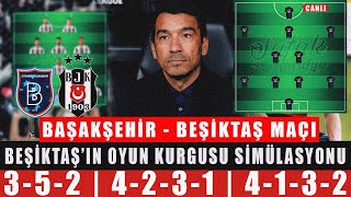 BJK HABERLERİ VE BEŞİKTAŞ GÜNDEMİ  ALTERNATİF OYUN KURGULARI  BAŞAKŞEHİR  BEŞİKTAŞ MAÇINA DOĞRU [upl. by Tor]