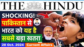 The Hindu Newspaper Analysis  28 October 2024  Current Affairs Today  Daily Current Affairs UPSC [upl. by Elwin]