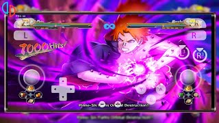 Naruto shippuden ultimate ninja Strom 4  Ziunx yuzu  Nintendo switch emulator Android sd 870 Ziunx [upl. by Adian]