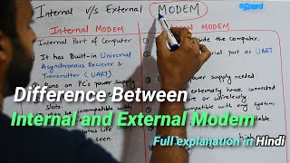 Types of Modem  Difference Between Internal and External modem [upl. by Pevzner]