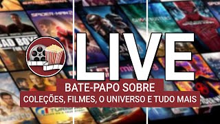 BATEPAPO sobre FILMES COLEÇÕES O UNIVERSO E TUDO MAIS  LIVE 4 [upl. by Eelyme]