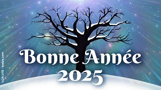 Bonne année 2025  Jolie carte virtuelle  arbre [upl. by Gauthier938]