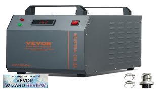 VEVOR Industrial Water Chiller CW3000 80W AirCooled Industrial Water Cooler Cooling Review [upl. by Yvan696]