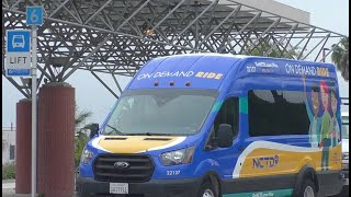 North County Transit District launch ondemand service [upl. by Aicilyhp915]