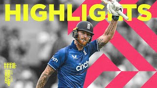 Stokes Bludgeons Record 182  Highlights  England v New Zealand  3rd Mens Metro Bank ODI 2023 [upl. by Boycie]