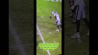 What the Raiders fumble reminded me of as a runner [upl. by Carn]