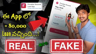 finnable personal loan app Telugu 2023 how to apply personal loan apps best top loan apps [upl. by Edva406]