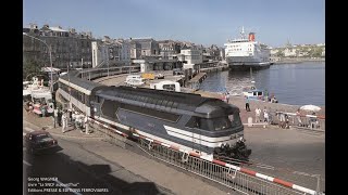 Le train de la marée Paris st Lazare Dieppe [upl. by Aniuqal305]