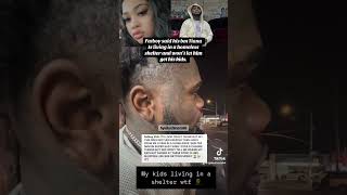 Fatboy said his bm Tiana Is living in a homeless shelter and won’t let him get his kids [upl. by Amari]