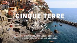 Top 10 Must Do Things in Cinque Terre Italy  Cinque Terre  Travel to Italy  Holiday in Italy [upl. by Mirabelle]