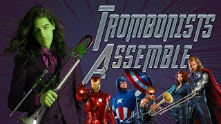 quotPortalsquot from Avengers Endgame with 100 trombonists [upl. by Ahtekahs158]