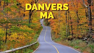 Driving Through The Backroads Danvers MA  Relaxing Music [upl. by Ruthann505]