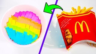 ADDING WEIRD THINGS INTO SLIME How To DIY Weirdest Slime Ingredients Recipes [upl. by Nosneh]