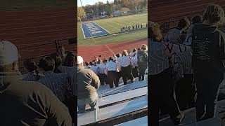 2024 Hackettstown High School Marching Band Reaction of Second Place Band [upl. by Ajiam893]