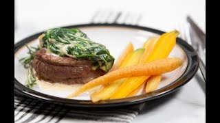 Médaillon de filet mignon de bœuf à l’huile ail et romarin [upl. by Eimak]