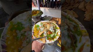 Tasty समोसा चाट की plate 40₹ में 👌❤️😋 roadside selling snacks 😱 shorts trending viral [upl. by Cirri]