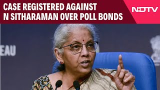 Nirmala Sitharaman  Case Registered Against N Sitharaman Over Poll Bonds Extortion Allegation [upl. by Merilyn776]