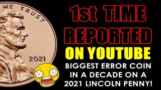 🔥BREAKING NEWS🔥 BIGGEST ERROR OF THE DECADE DISCOVERED ON 2021 LINCOLN SHIELD CENT [upl. by Naihtniroc885]