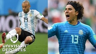 Para el ‘Potro’ Gutiérrez Mascherano fue el jugador decepción y Ochoa el mejor de la fase de grupos [upl. by Xonk]