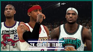 After ReSimulating 10 Years In NBA 2K20 These CRAZY Teams Were Created [upl. by Rebma]