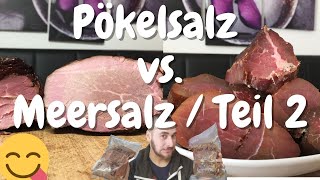 Nitritpökelsalz vs JodMeersalz Mit dem hätte ich nicht gerechnet2 [upl. by Yznel930]