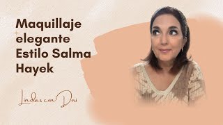 Maquillaje elegante estilo Salma Hayek [upl. by Aleusnoc281]