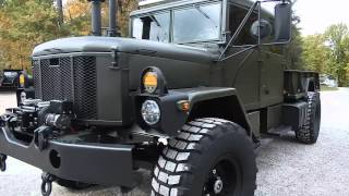 Bobbed Crew cab M35A3 Custom build CampC Equipment 8123362894 [upl. by Merlina770]