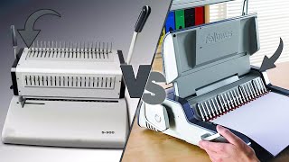 Comb Binding vs Wire Binding Machines  Whos Doing It Better [upl. by Nnyleimaj]