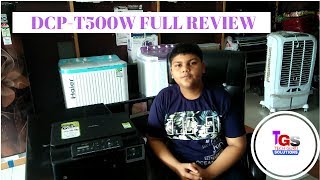 BROTHER DCP T500W FULL REVIEW  BEST PRINTER [upl. by Leaffar]