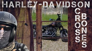 HarleyDavidson Cross Bones  Exhaust Sound  Lets Ride  Walk around  VanceampHines SampS [upl. by Laddy103]