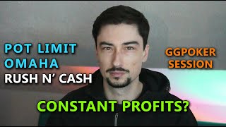 RUSH N CASH on GGPoker  Pot Limit Omaha for CONSTANT PROFITS  PLO GRIND 2024 [upl. by Florio971]