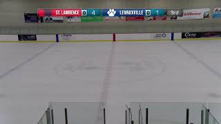 RSEQ Hockey masculin 🏒 Lennoxville  St Lawrence 10192024 [upl. by Michell]