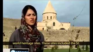 World Oldest Standing Church St Thaddeus Armenian Church Iran [upl. by Brinna]