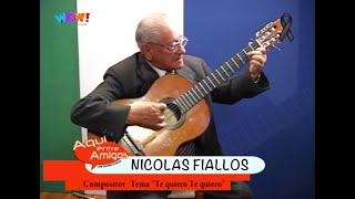 Homenaje póstumo al maestro Nicolas Fiallos  Su vida  Su amor  Sus canciones  Su confesión [upl. by Une981]