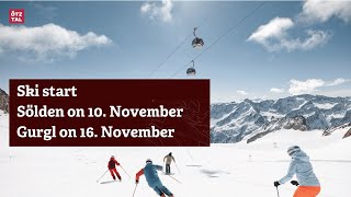 Ski start Sölden amp Gurgl 2023 Ötztal [upl. by Turtle]