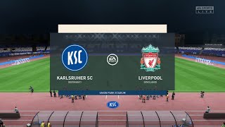 ⚽ Karlsruher SC vs Liverpool ⚽  Club Friendlies 19072023  Fifa 23 [upl. by Daune]