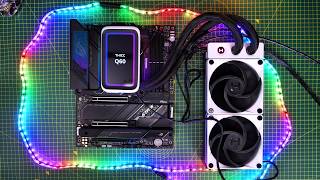 Hyte Thicc Q60 Build and wiring guide  Intel LGA 1700 and AMD AM5 [upl. by Maillij326]