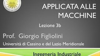 Meccanica applicata alle macchine Lezione 3b [upl. by Euqirdor]