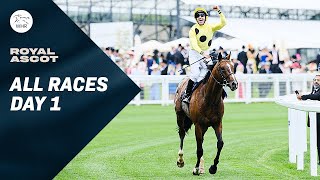 Every Race From Opening Day Of Royal Ascot 2023 [upl. by Enilesor318]